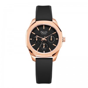 Alexandre Christie AC 2A23 Rosegold Black BFRRGBA